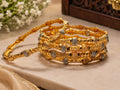 Four PCs Bangles wavy design
